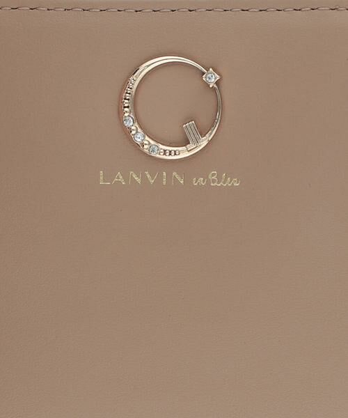 LANVIN en Bleu(バッグ) / ランバンオンブルー(バッグ) 財布・コインケース・マネークリップ | ランバン オン ブルー LANVIN en Bleu ルナ Lファスナー二つ折り財布 | 詳細30