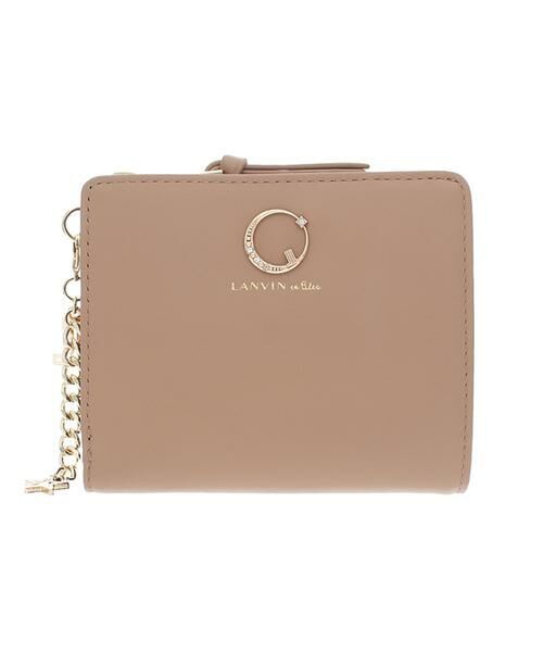 LANVIN en Bleu(バッグ)/ランバンオンブルー(バッグ) ランバン オン ブルー LANVIN en Bleu ルナ Lファスナー二つ折り財布 ベージュ F LANVIN en Bleu(バッグ)/ランバンオンブルー(バッグ) ランバン オン ブルー LANVIN en Bleu ルナ Lファスナー二つ折り財布 ベージュ F