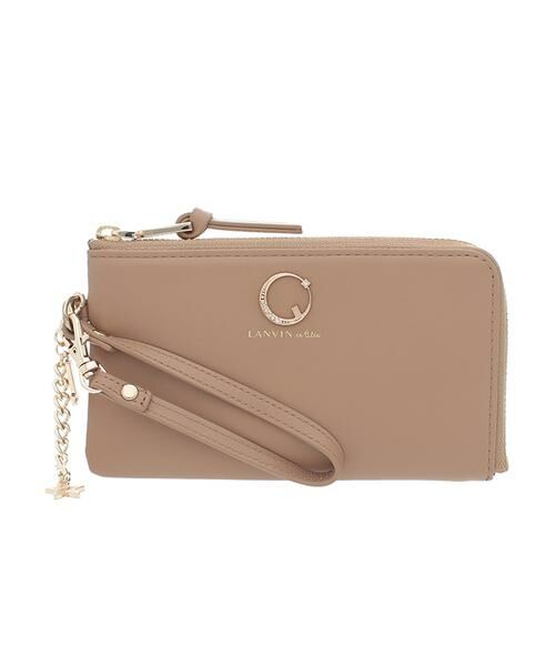 LANVIN en Bleu(バッグ)/ランバンオンブルー(バッグ) ランバン オン ブルー LANVIN en Bleu ルナ フラグメントケース ベージュ F LANVIN en Bleu(バッグ)/ランバンオンブルー(バッグ) ランバン オン ブルー LANVIN en Bleu ルナ フラグメントケース ベージュ F
