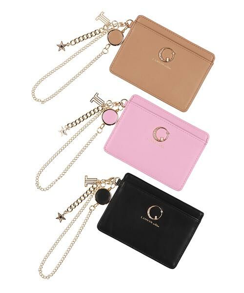 LANVIN en Bleu(バッグ) / ランバンオンブルー(バッグ) カードケース・名刺入れ・定期入れ | ランバン オン ブルー LANVIN en Bleu ルナ リール付きパスケース | 詳細25