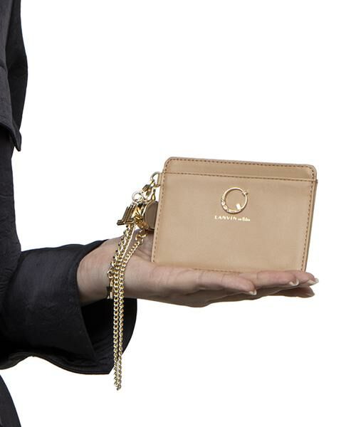 LANVIN en Bleu(バッグ) / ランバンオンブルー(バッグ) カードケース・名刺入れ・定期入れ | ランバン オン ブルー LANVIN en Bleu ルナ リール付きパスケース | 詳細28