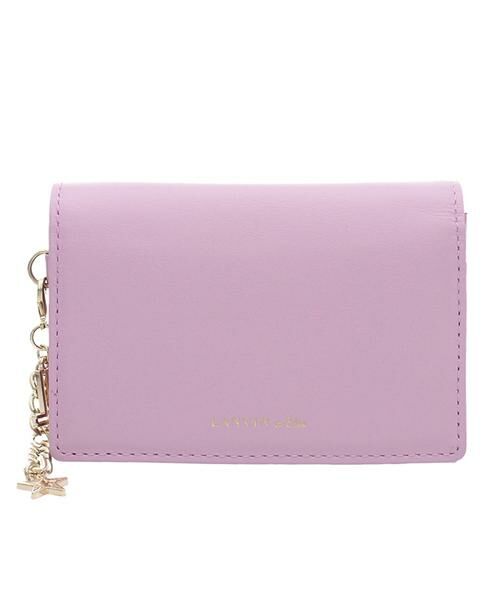 LANVIN en Bleu(バッグ)/ランバンオンブルー(バッグ) ランバン オン ブルー LANVIN en Bleu ルナ 名刺入れ ピンク F LANVIN en Bleu(バッグ)/ランバンオンブルー(バッグ) ランバン オン ブルー LANVIN en Bleu ルナ 名刺入れ ピンク F