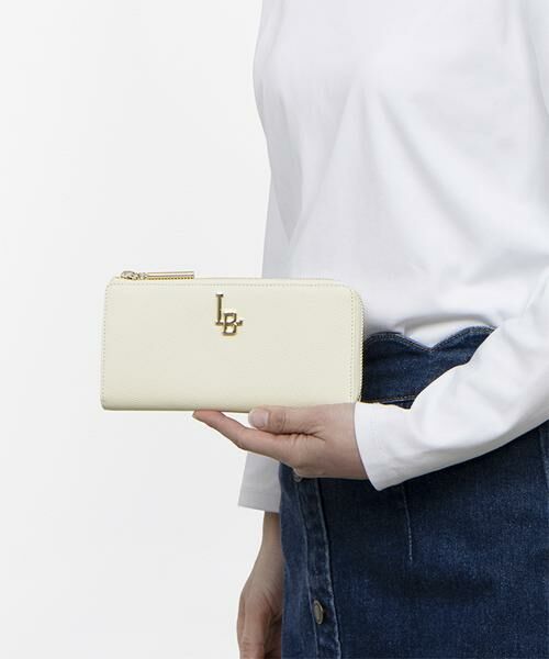 LANVIN en Bleu(バッグ) / ランバンオンブルー(バッグ) 財布・コインケース・マネークリップ | ランバン オン ブルー LANVIN en Bleu エルヴィー Lファスナー長財布 | 詳細8