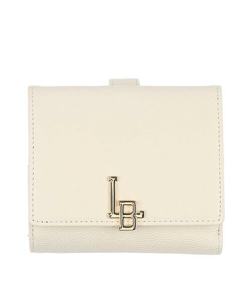 LANVIN en Bleu(バッグ)/ランバンオンブルー(バッグ) エルヴィー 内BOX財布 アイボリー F LANVIN en Bleu(バッグ)/ランバンオンブルー(バッグ) エルヴィー 内BOX財布 アイボリー F