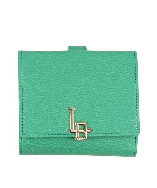 LANVIN en Bleu(バッグ)/ランバンオンブルー(バッグ) エルヴィー 内BOX財布 グリーン F LANVIN en Bleu(バッグ)/ランバンオンブルー(バッグ) エルヴィー 内BOX財布 グリーン F