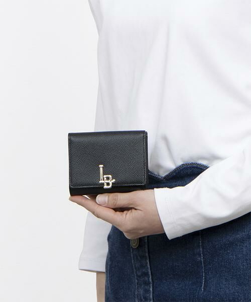ランバン オン ブルー LANVIN en Bleu エルヴィー 三つ折り財布