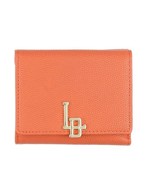 LANVIN en Bleu(バッグ)/ランバンオンブルー(バッグ) エルヴィー 三つ折り財布 ローズ F LANVIN en Bleu(バッグ)/ランバンオンブルー(バッグ) エルヴィー 三つ折り財布 ローズ F