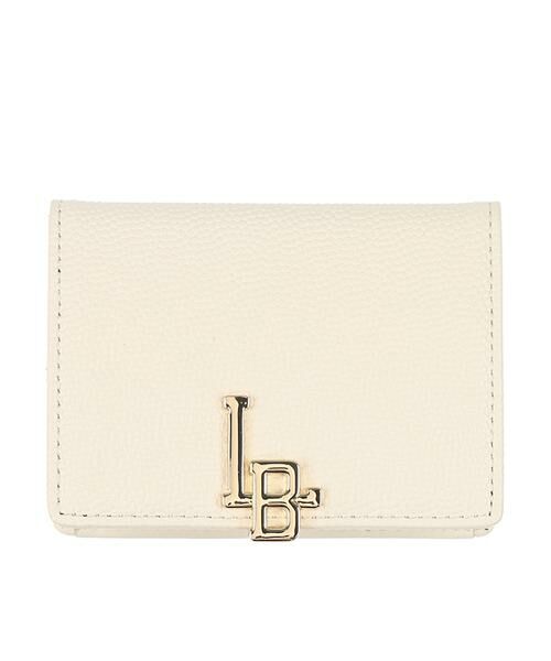 LANVIN en Bleu(バッグ)/ランバンオンブルー(バッグ) エルヴィー BOX小銭入れ アイボリー F LANVIN en Bleu(バッグ)/ランバンオンブルー(バッグ) エルヴィー BOX小銭入れ アイボリー F