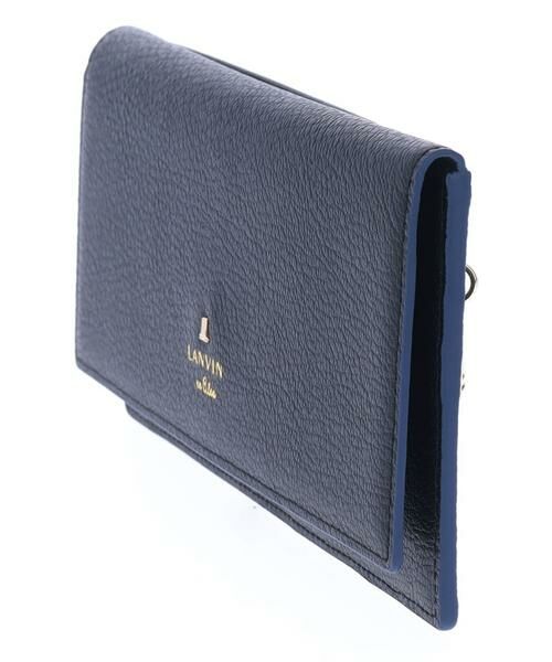 LANVIN en Bleu(バッグ) / ランバンオンブルー(バッグ) 財布・コインケース・マネークリップ | ランバン オン ブルー LANVIN en Bleu リム 被せ薄マチ長財布 | 詳細1