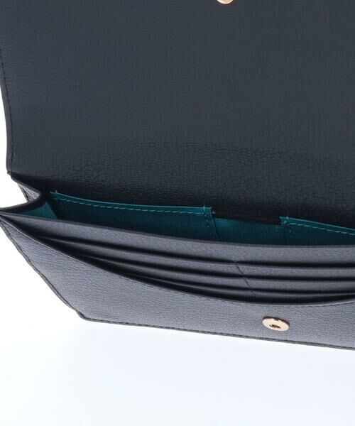 LANVIN en Bleu(バッグ) / ランバンオンブルー(バッグ) 財布・コインケース・マネークリップ | ランバン オン ブルー LANVIN en Bleu リム 被せ薄マチ長財布 | 詳細3