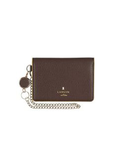 LANVIN en Bleu(バッグ) / ランバンオンブルー(バッグ) カードケース・名刺入れ・定期入れ | ランバン オン ブルー LANVIN en Bleu リム リール付き2面パスケース