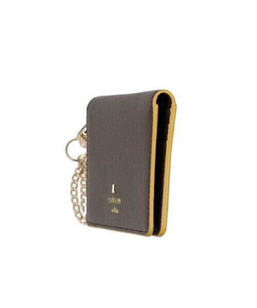 LANVIN en Bleu(バッグ) / ランバンオンブルー(バッグ) カードケース・名刺入れ・定期入れ | ランバン オン ブルー LANVIN en Bleu リム リール付き2面パスケース | 詳細1