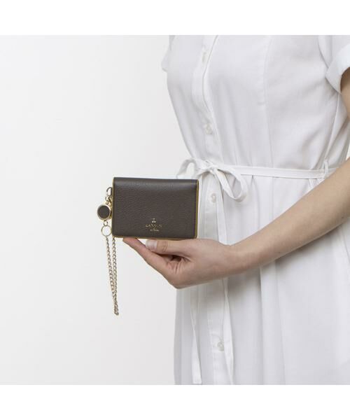 LANVIN en Bleu(バッグ) / ランバンオンブルー(バッグ) カードケース・名刺入れ・定期入れ | ランバン オン ブルー LANVIN en Bleu リム リール付き2面パスケース | 詳細18