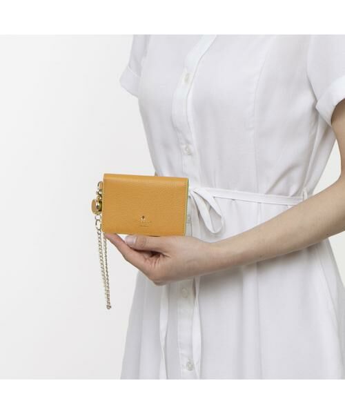 LANVIN en Bleu(バッグ) / ランバンオンブルー(バッグ) カードケース・名刺入れ・定期入れ | ランバン オン ブルー LANVIN en Bleu リム リール付き2面パスケース | 詳細21