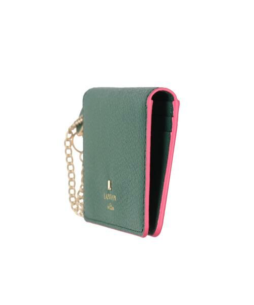 LANVIN en Bleu(バッグ) / ランバンオンブルー(バッグ) カードケース・名刺入れ・定期入れ | ランバン オン ブルー LANVIN en Bleu リム リール付き2面パスケース | 詳細3