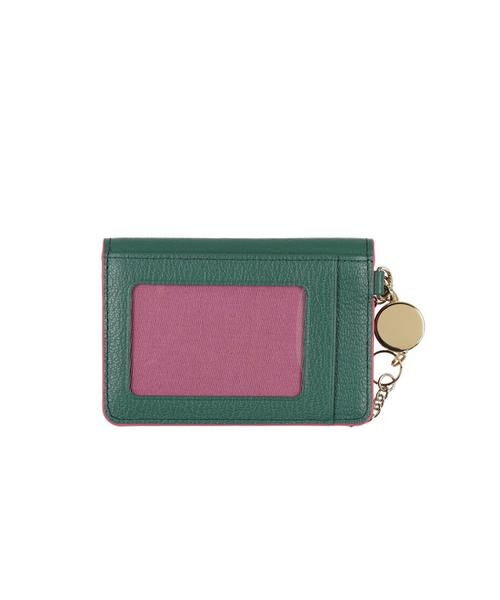 LANVIN en Bleu(バッグ) / ランバンオンブルー(バッグ) カードケース・名刺入れ・定期入れ | ランバン オン ブルー LANVIN en Bleu リム リール付き2面パスケース | 詳細7