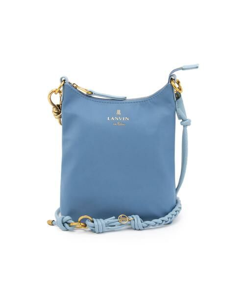 LANVIN en Bleu ランバンオンブルー カゴバッグ 肩掛け チャーム LANVIN en Bleu ランバンオンブルー カゴバッグ 肩掛け チャーム