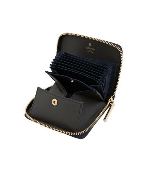 LANVIN en Bleu(バッグ) / ランバンオンブルー(バッグ) カードケース・名刺入れ・定期入れ | ランバン オン ブルー LANVIN en Bleu リュクサンブール 財布機能付きカードケース | 詳細14