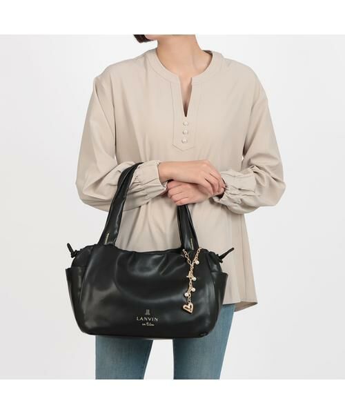 LANVIN en Bleu(バッグ) / ランバンオンブルー(バッグ) ハンドバッグ | ランバン オン ブルー LANVIN en Bleu スフレ ハンドバッグ | 詳細21