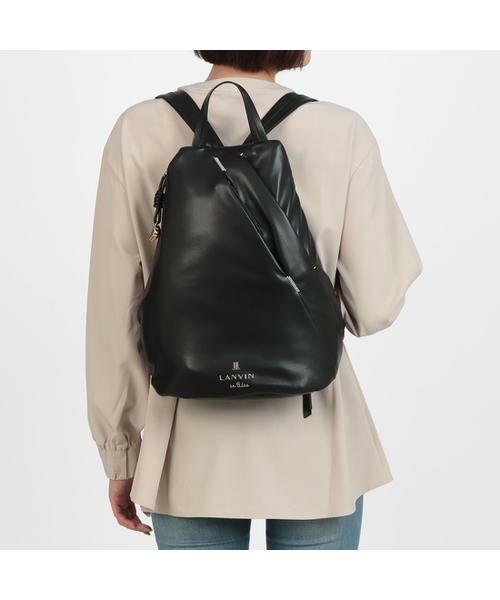 LANVIN en Bleu(バッグ) / ランバンオンブルー(バッグ) ショルダーバッグ | ランバン オン ブルー LANVIN en Bleu スフレ バックパック | 詳細9