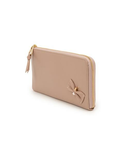 LANVIN en Bleu(バッグ) / ランバンオンブルー(バッグ) 財布・コインケース・マネークリップ | ランバン オン ブルー LANVIN en Bleu ペアル 薄マチLファスナー長財布 | 詳細1