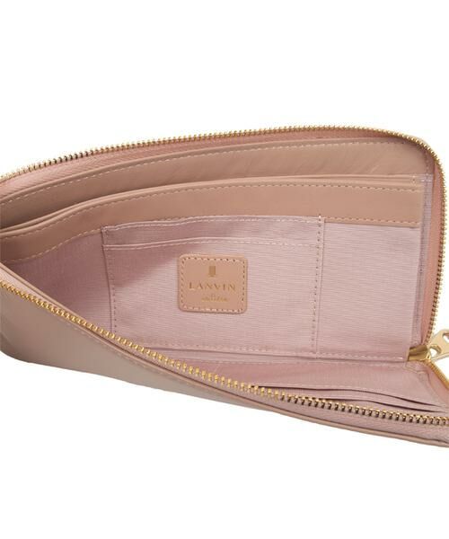 LANVIN en Bleu(バッグ) / ランバンオンブルー(バッグ) 財布・コインケース・マネークリップ | ランバン オン ブルー LANVIN en Bleu ペアル 薄マチLファスナー長財布 | 詳細10