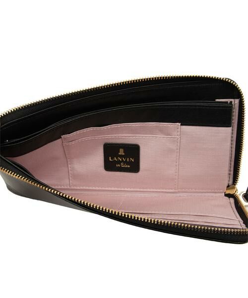 LANVIN en Bleu(バッグ) / ランバンオンブルー(バッグ) 財布・コインケース・マネークリップ | ランバン オン ブルー LANVIN en Bleu ペアル 薄マチLファスナー長財布 | 詳細11