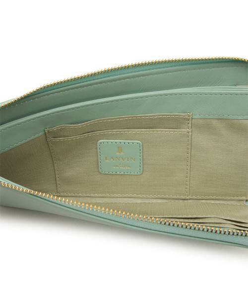LANVIN en Bleu(バッグ) / ランバンオンブルー(バッグ) 財布・コインケース・マネークリップ | ランバン オン ブルー LANVIN en Bleu ペアル 薄マチLファスナー長財布 | 詳細12