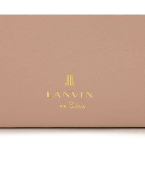 LANVIN en Bleu(バッグ) / ランバンオンブルー(バッグ) 財布・コインケース・マネークリップ | ランバン オン ブルー LANVIN en Bleu ペアル 薄マチLファスナー長財布 | 詳細19