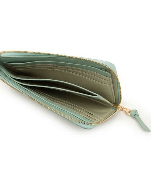 LANVIN en Bleu(バッグ) / ランバンオンブルー(バッグ) 財布・コインケース・マネークリップ | ランバン オン ブルー LANVIN en Bleu ペアル 薄マチLファスナー長財布 | 詳細9