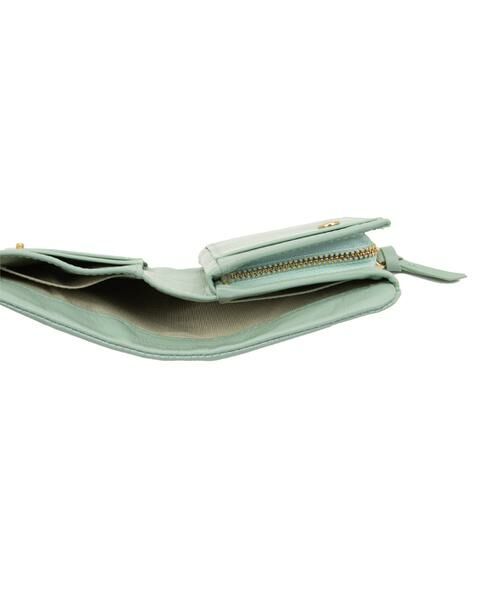 LANVIN en Bleu(バッグ) / ランバンオンブルー(バッグ) 財布・コインケース・マネークリップ | ランバン オン ブルー LANVIN en Bleu ペアル 二つ折Lファスナー財布 | 詳細15