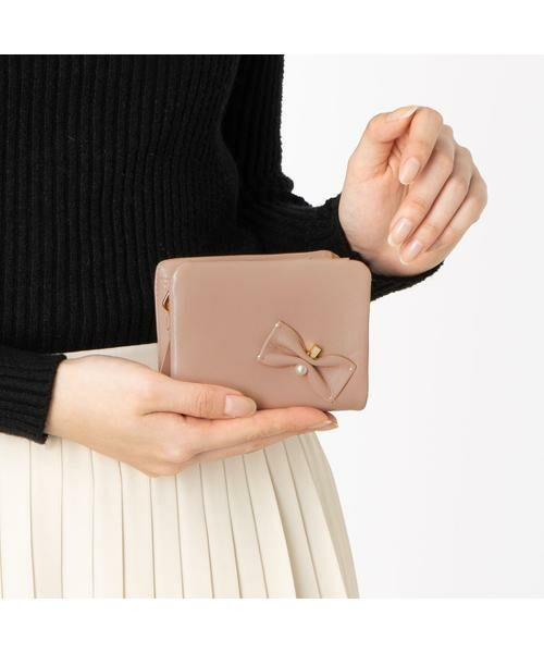 LANVIN en Bleu(バッグ) / ランバンオンブルー(バッグ) 財布・コインケース・マネークリップ | ランバン オン ブルー LANVIN en Bleu ペアル 二つ折Lファスナー財布 | 詳細25