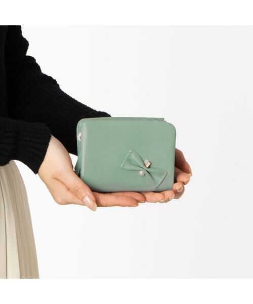 LANVIN en Bleu(バッグ) / ランバンオンブルー(バッグ) 財布・コインケース・マネークリップ | ランバン オン ブルー LANVIN en Bleu ペアル 二つ折Lファスナー財布 | 詳細27