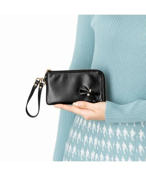 LANVIN en Bleu(バッグ) / ランバンオンブルー(バッグ) 財布・コインケース・マネークリップ | ランバン オン ブルー LANVIN en Bleu ペアル フラグメントケース | 詳細17