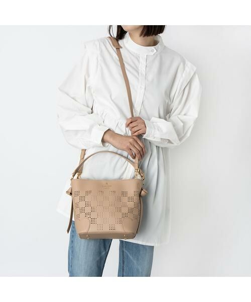 LANVIN en Bleu(バッグ) / ランバンオンブルー(バッグ) バッグ | ランバン オン ブルー LANVIN en Bleu ペルフォレ 2wayバッグ | 詳細24