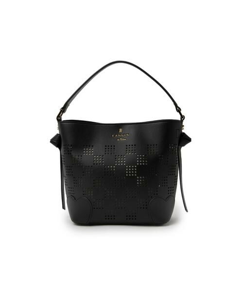 LANVIN en Bleu(バッグ) / ランバンオンブルー(バッグ) バッグ | ランバン オン ブルー LANVIN en Bleu ペルフォレ 2wayバッグ（ブラック）