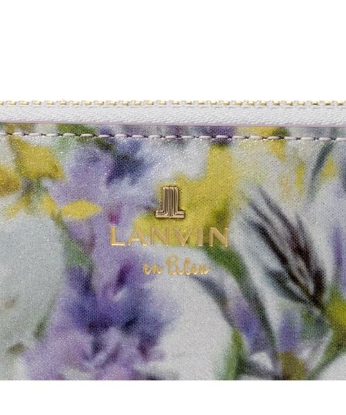 LANVIN en Bleu(バッグ) / ランバンオンブルー(バッグ) 財布・コインケース・マネークリップ | ランバン オン ブルー LANVIN en Bleu ヴィオレット Lファスナー長財布 | 詳細6
