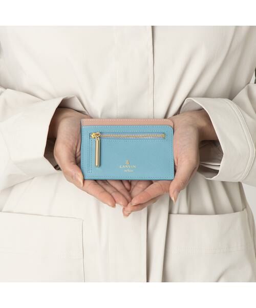 LANVIN en Bleu(バッグ) / ランバンオンブルー(バッグ) カードケース・名刺入れ・定期入れ | ランバン オン ブルー LANVIN en Bleu リュクサンブールカラー フラグメントケース | 詳細25