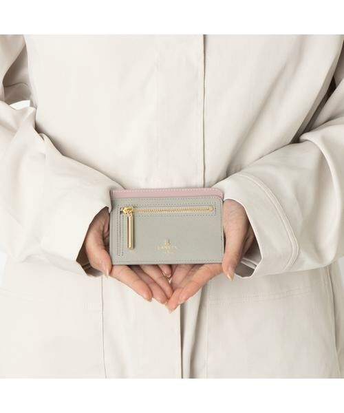 LANVIN en Bleu(バッグ) / ランバンオンブルー(バッグ) カードケース・名刺入れ・定期入れ | ランバン オン ブルー LANVIN en Bleu リュクサンブールカラー フラグメントケース | 詳細28