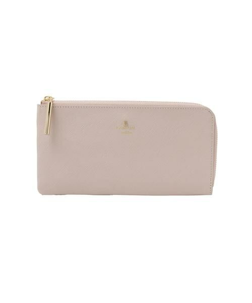 LANVIN en Bleu(バッグ) / ランバンオンブルー(バッグ) 財布・コインケース・マネークリップ | ランバン オン ブルー LANVIN en Bleu リュクサンブール Lファスナー長財布（ライトピンク）