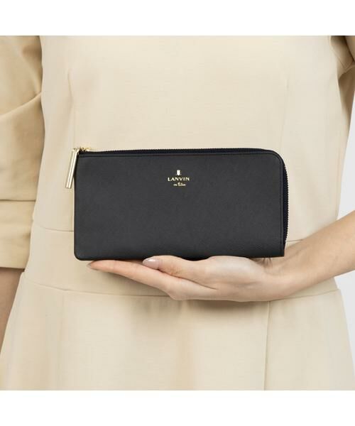LANVIN en Bleu(バッグ) / ランバンオンブルー(バッグ) 財布・コインケース・マネークリップ | ランバン オン ブルー LANVIN en Bleu リュクサンブール Lファスナー長財布 | 詳細23