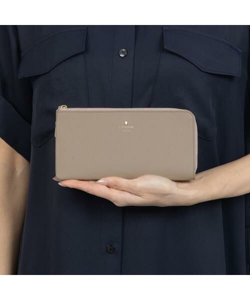 LANVIN en Bleu(バッグ) / ランバンオンブルー(バッグ) 財布・コインケース・マネークリップ | ランバン オン ブルー LANVIN en Bleu リュクサンブール Lファスナー長財布 | 詳細24