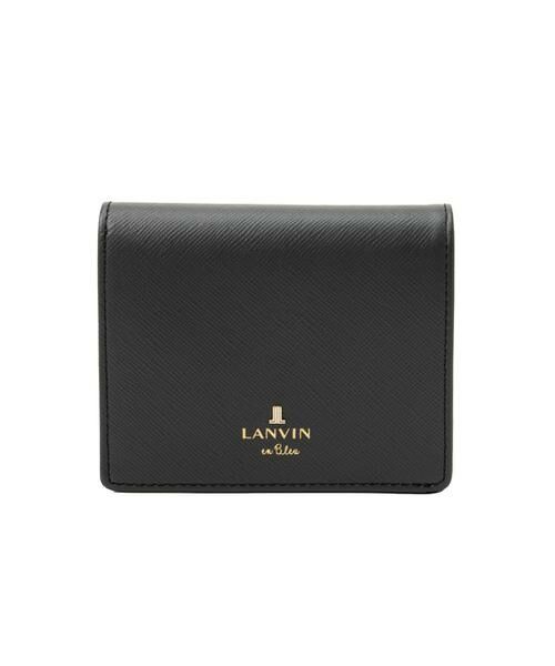 LANVIN en Bleu(バッグ) / ランバンオンブルー(バッグ) 財布・コインケース・マネークリップ | ランバン オン ブルー LANVIN en Bleu リュクサンブール 二つ折りコンパクト財布（ネイビー）