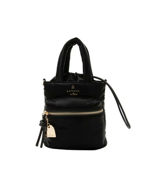 LANVIN en Bleu(バッグ) / ランバンオンブルー(バッグ) ショルダーバッグ | ランバン オン ブルー LANVIN en Bleu ボンボン 2wayミニショルダーバッグ（ブラック）