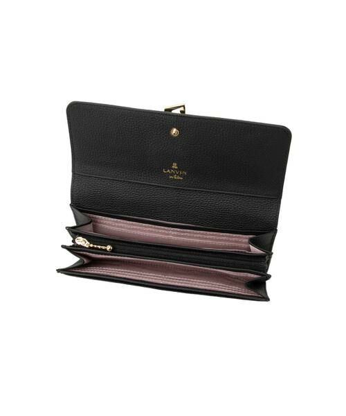 LANVIN en Bleu(バッグ) / ランバンオンブルー(バッグ) 財布・コインケース・マネークリップ | ランバン オン ブルー LANVIN en Bleu カルノ かぶせ長財布 | 詳細10