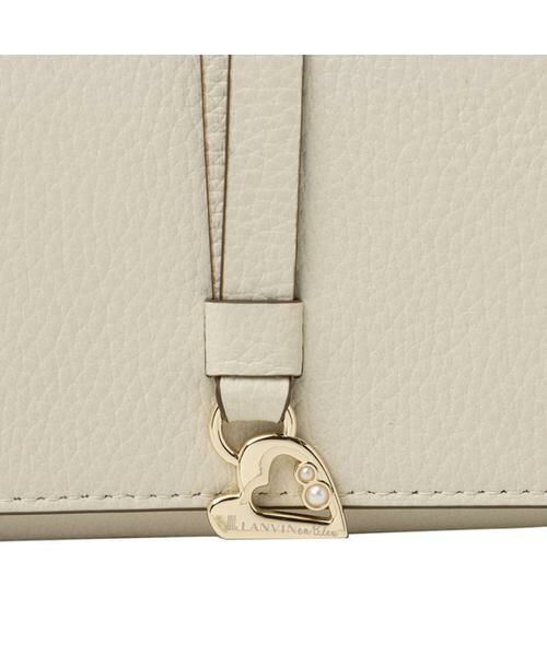 LANVIN en Bleu(バッグ) / ランバンオンブルー(バッグ) 財布・コインケース・マネークリップ | ランバン オン ブルー LANVIN en Bleu カルノ かぶせ長財布 | 詳細21