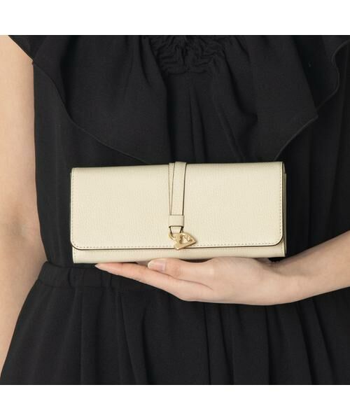 LANVIN en Bleu(バッグ) / ランバンオンブルー(バッグ) 財布・コインケース・マネークリップ | ランバン オン ブルー LANVIN en Bleu カルノ かぶせ長財布 | 詳細25