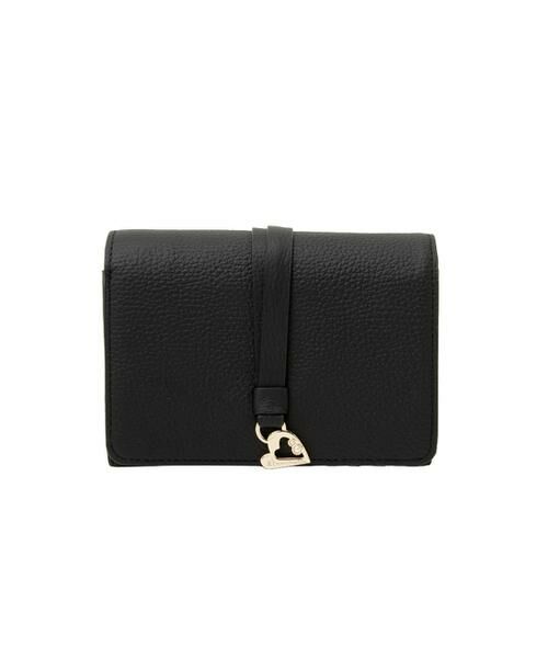 LANVIN en Bleu(バッグ) / ランバンオンブルー(バッグ) 財布・コインケース・マネークリップ | ランバン オン ブルー LANVIN en Bleu カルノ 二つ折り中Lファスナー財布（ブラック）