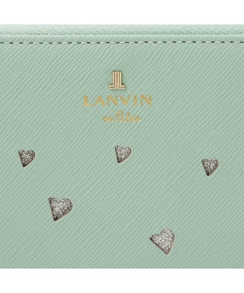 LANVIN en Bleu(バッグ) / ランバンオンブルー(バッグ) 財布・コインケース・マネークリップ | ランバン オン ブルー LANVIN en Bleu リュクサンブールハート Lファスナー長財布 | 詳細17