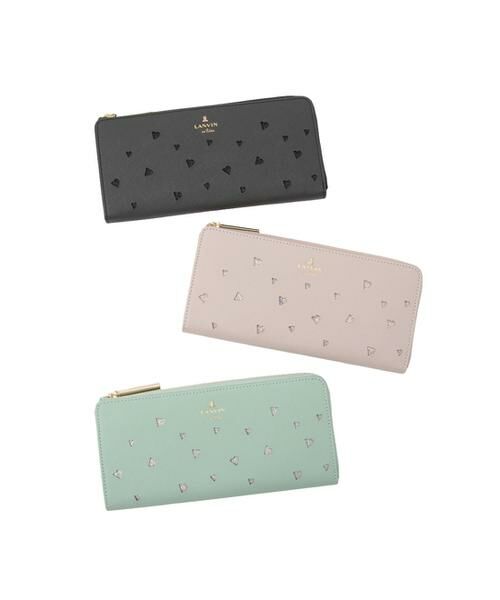 LANVIN en Bleu(バッグ) / ランバンオンブルー(バッグ) 財布・コインケース・マネークリップ | ランバン オン ブルー LANVIN en Bleu リュクサンブールハート Lファスナー長財布 | 詳細19